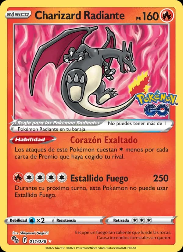 Charizard Radiante