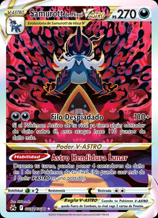Samurott de Hisui V-ASTRO