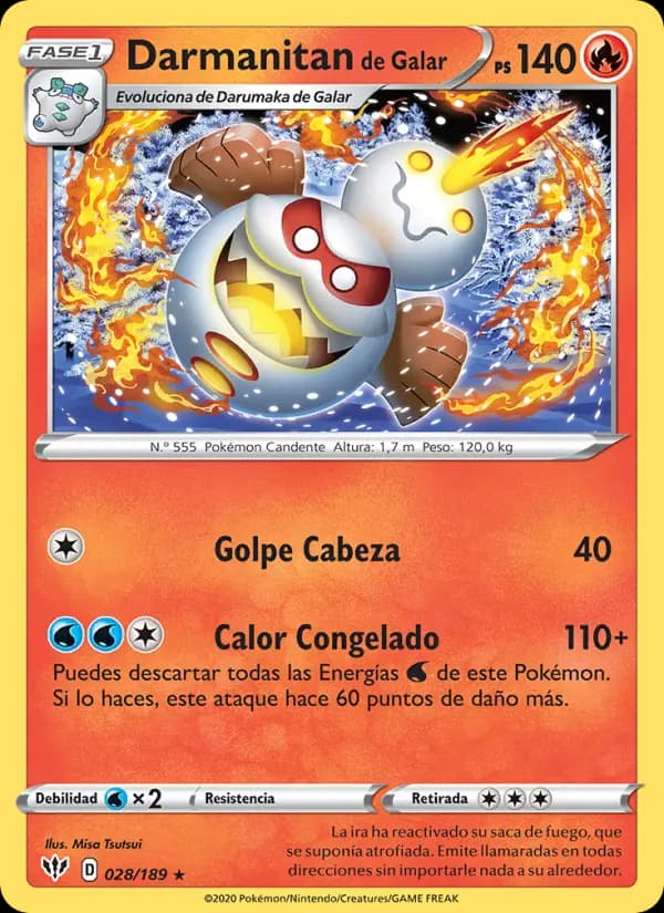 Darmanitan de Galar