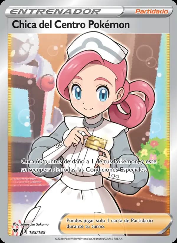Chica del Centro Pokémon