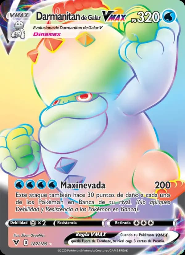 Darmanitan de Galar VMAX
