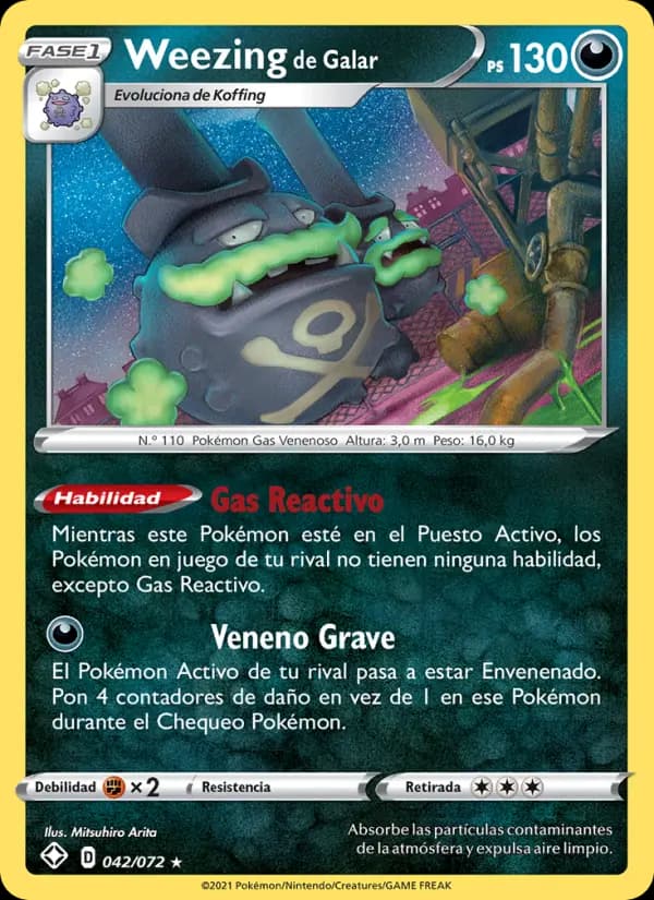 Weezing de Galar