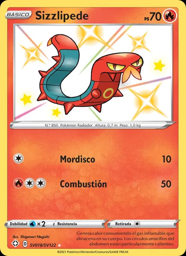 Sizzlipede