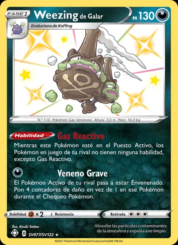 Weezing de Galar