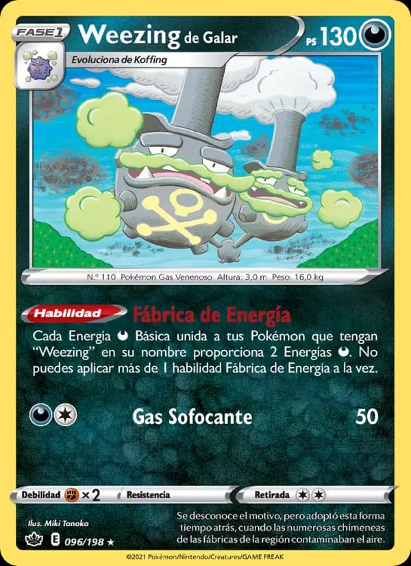 Weezing de Galar