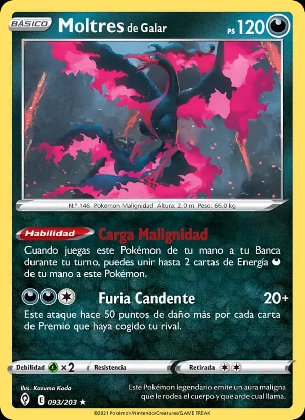 Moltres de Galar