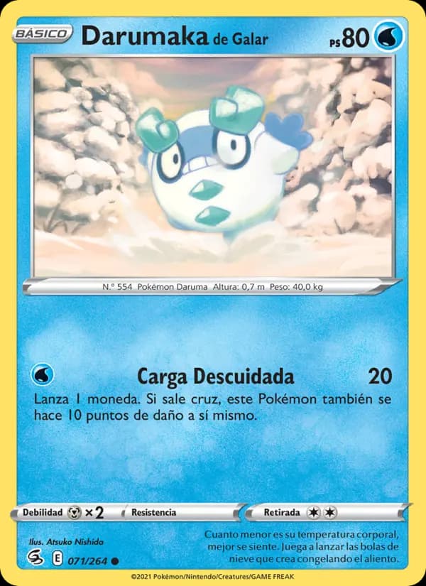 Darumaka de Galar