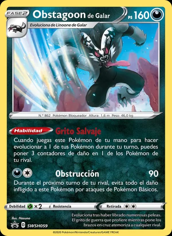 Obstagoon de Galar