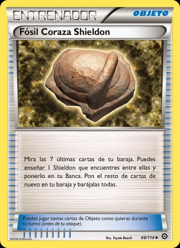 Fósil Coraza Shieldon