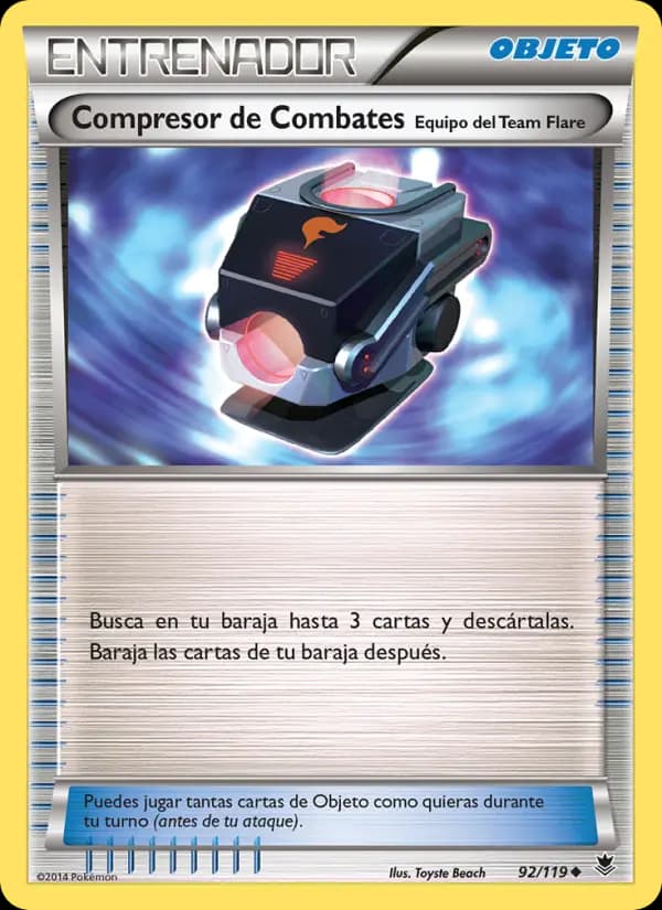 Compresor de Combates Equipo del Team Flare