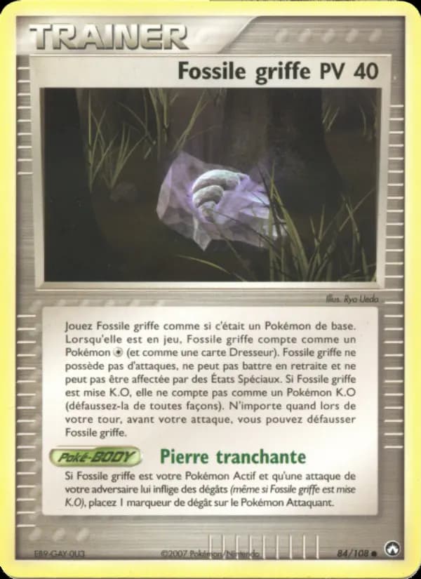 Fossile griffe