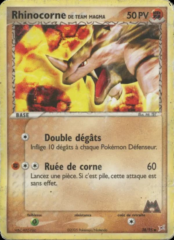 Rhinocorne de Team Magma