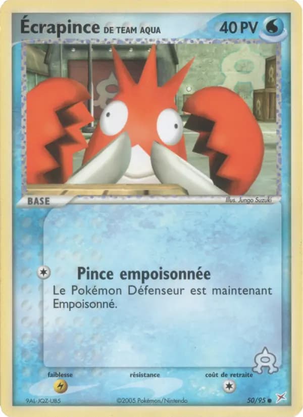 Écrapince de Team Aqua