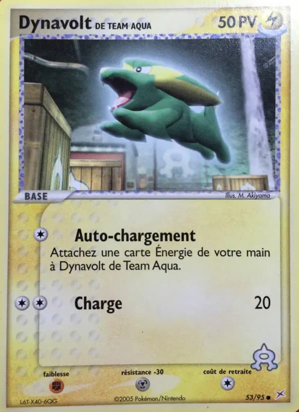 Dynavolt de Team Aqua
