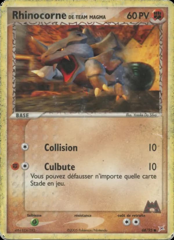 Rhinocorne de Team Magma
