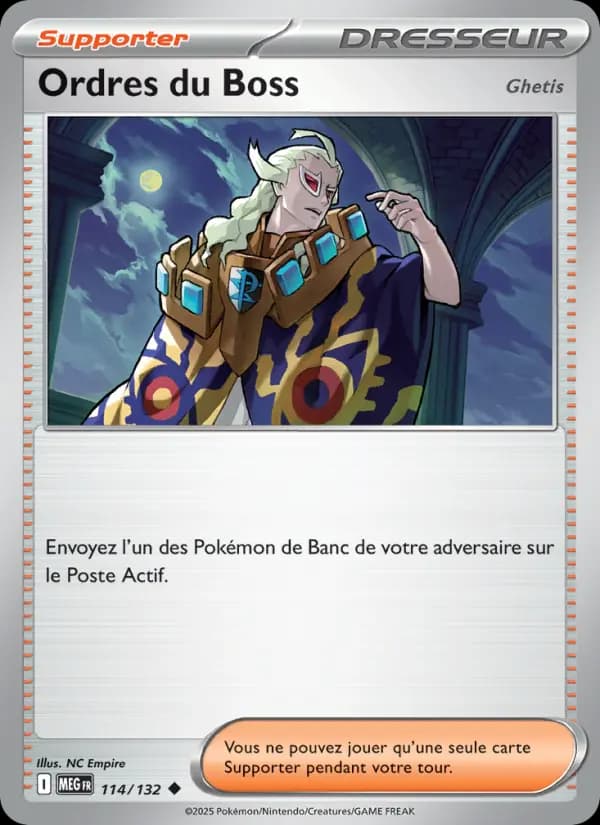 Ordres du Boss
