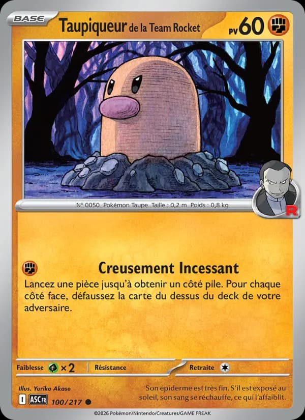 Taupiqueur de la Team Rocket