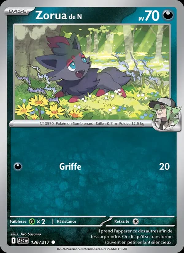 Zorua de N