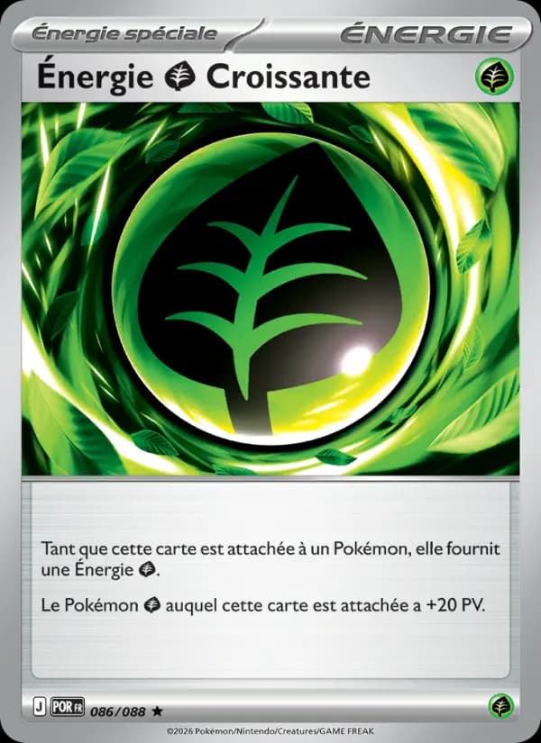 Énergie Grass Croissante