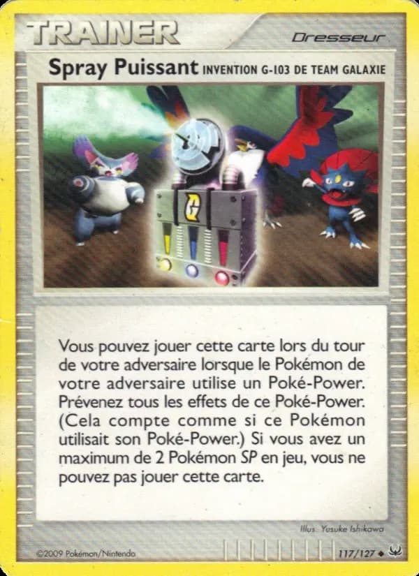 Spray Puissant Invention G-103 de Team Galaxie