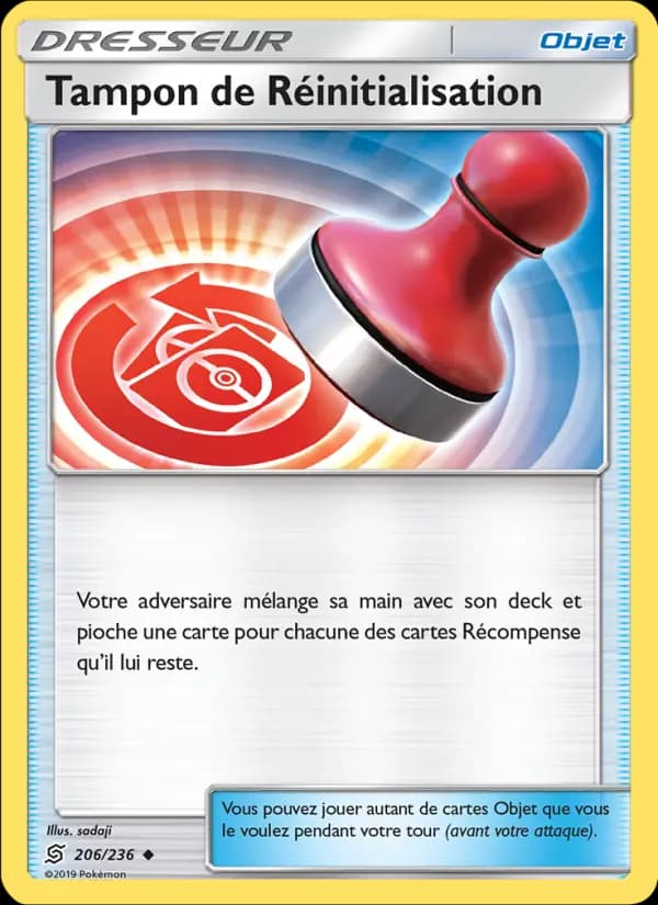 Tampon de Réinitialisation