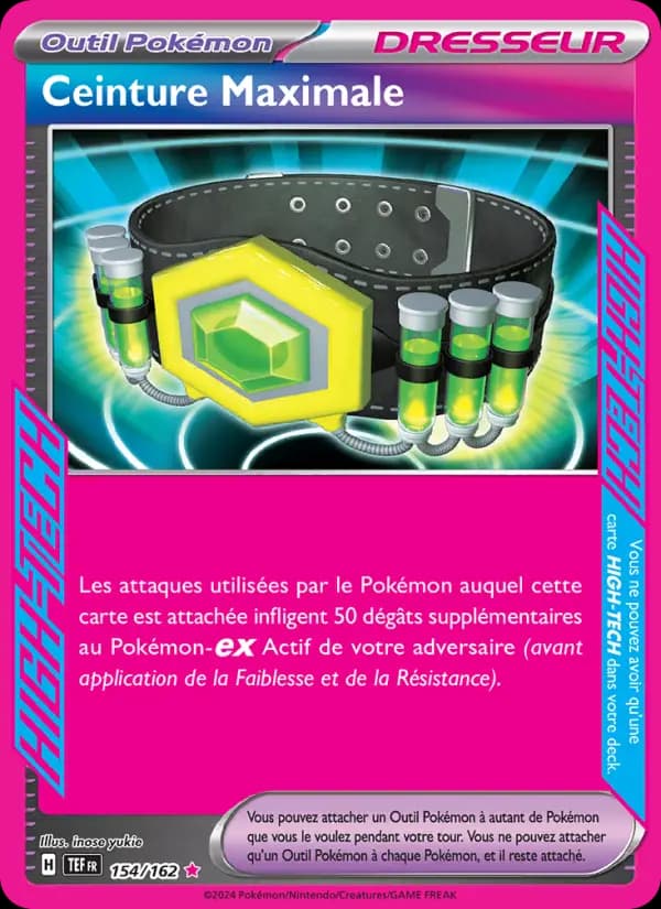 Ceinture Maximale