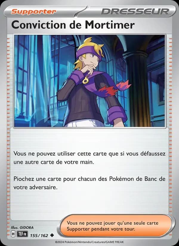 Conviction de Mortimer