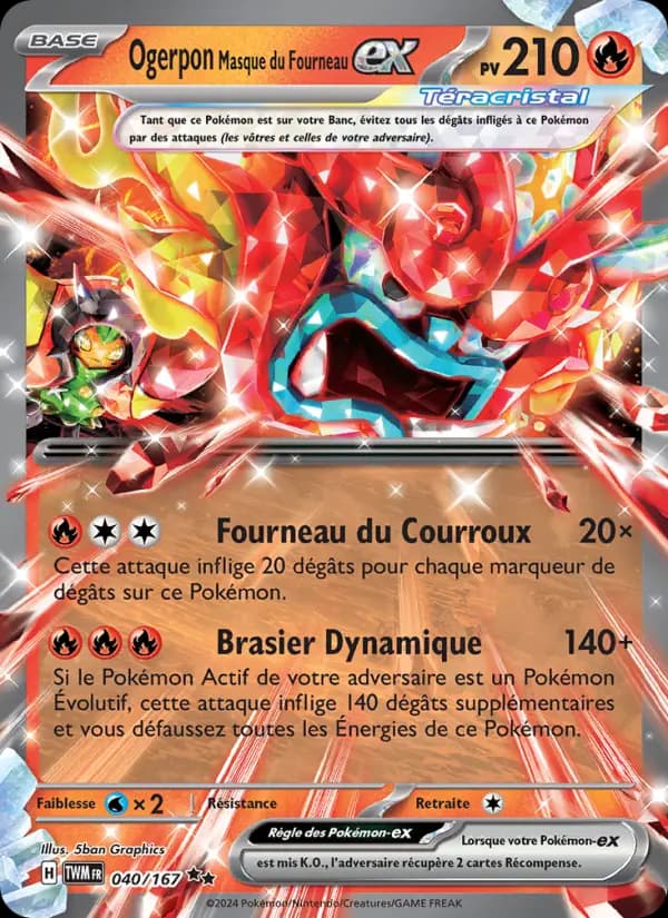 Ogerpon Masque du Fourneau-ex