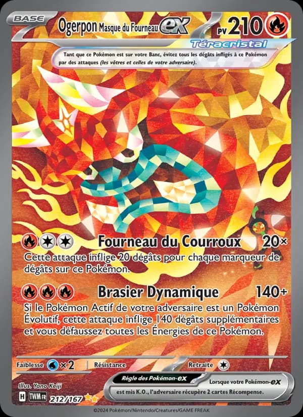 Ogerpon Masque du Fourneau-ex