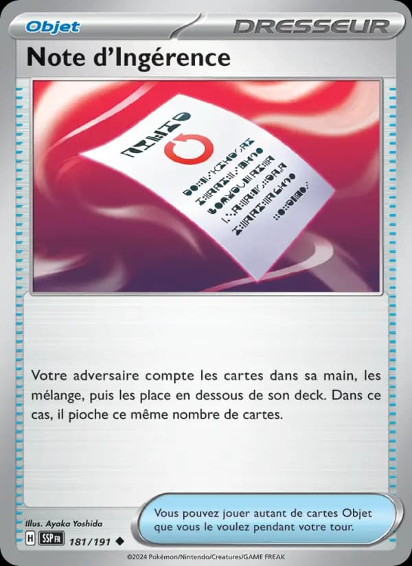 Note d'Ingérence