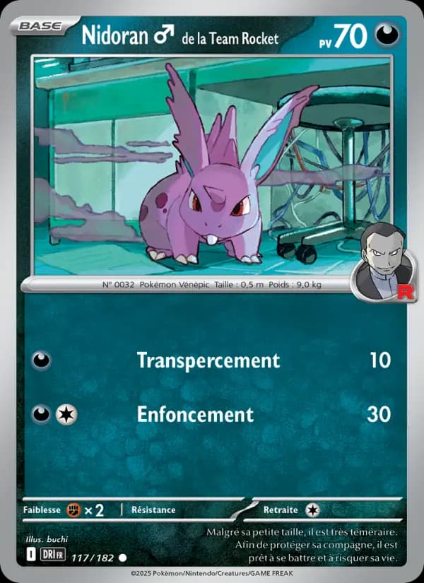 Nidoran♂ de la Team Rocket