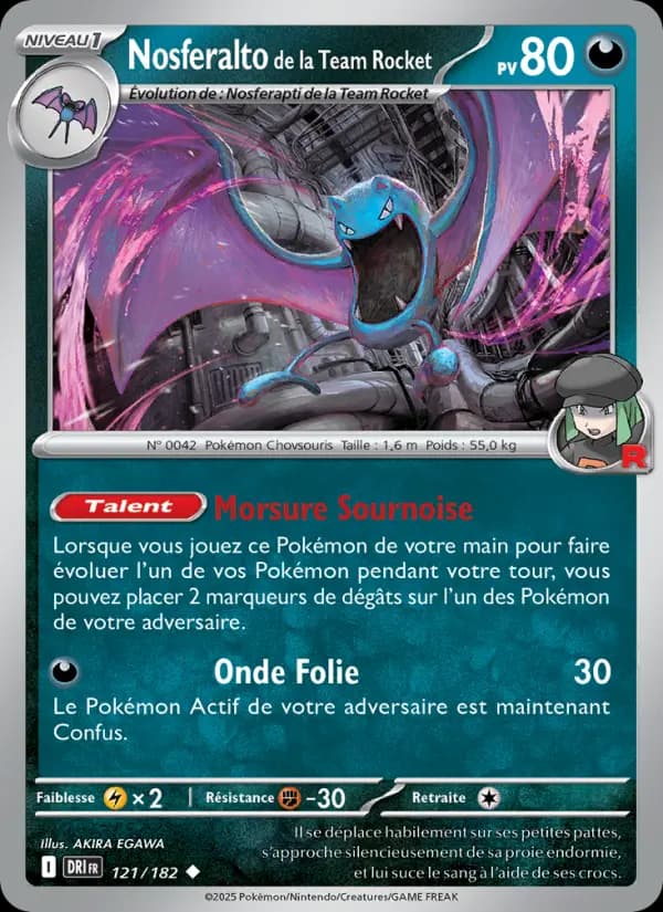 Nosferalto de la Team Rocket