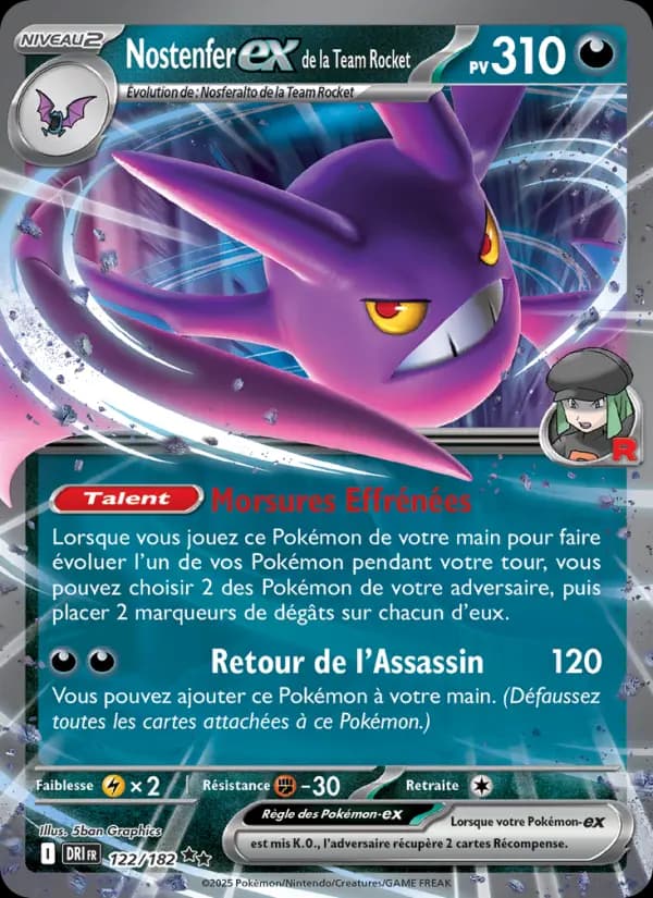 Nostenfer-ex de la Team Rocket