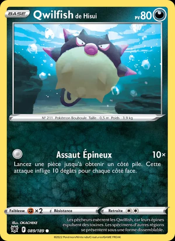 Qwilfish de Hisui