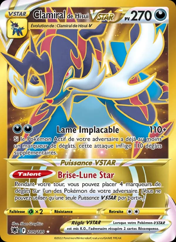 Clamiral de Hisui VSTAR