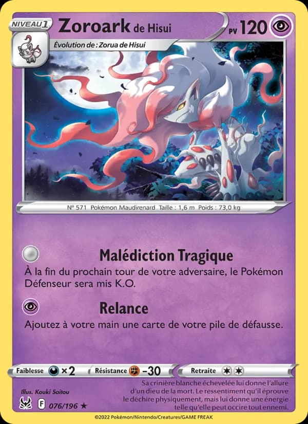 Zoroark de Hisui