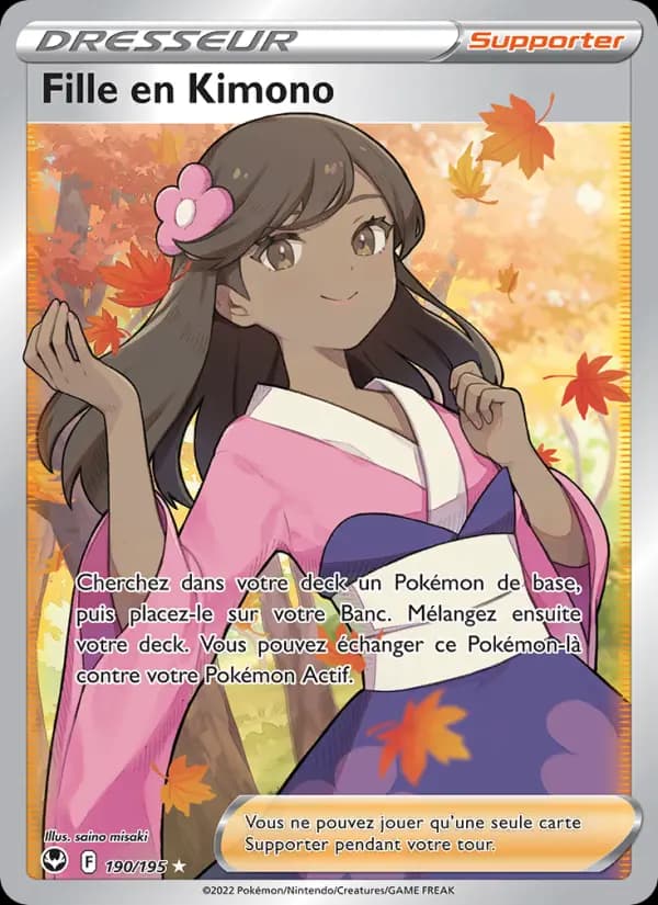Fille en Kimono