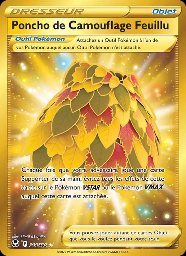 Poncho de Camouflage Feuillu