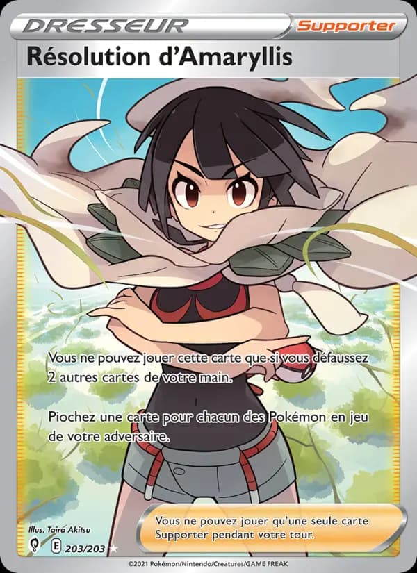 Résolution d'Amaryllis