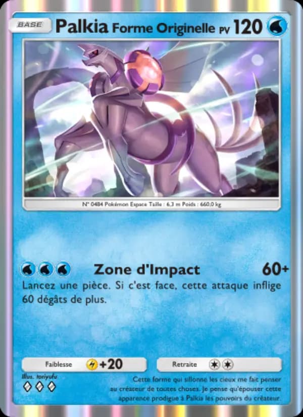 PalkiaForme Originelle