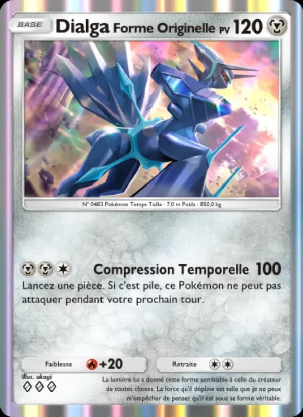 DialgaForme Originelle