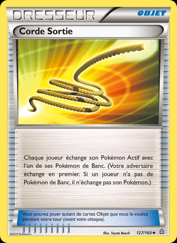 Corde Sortie