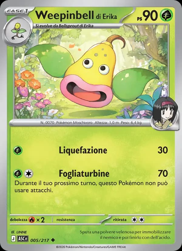 Weepinbell di Erika