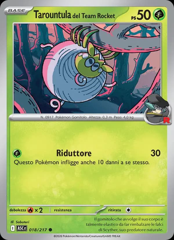 Tarountula del Team Rocket