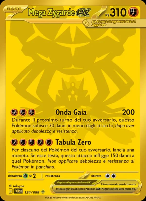 Mega Zygarde-ex