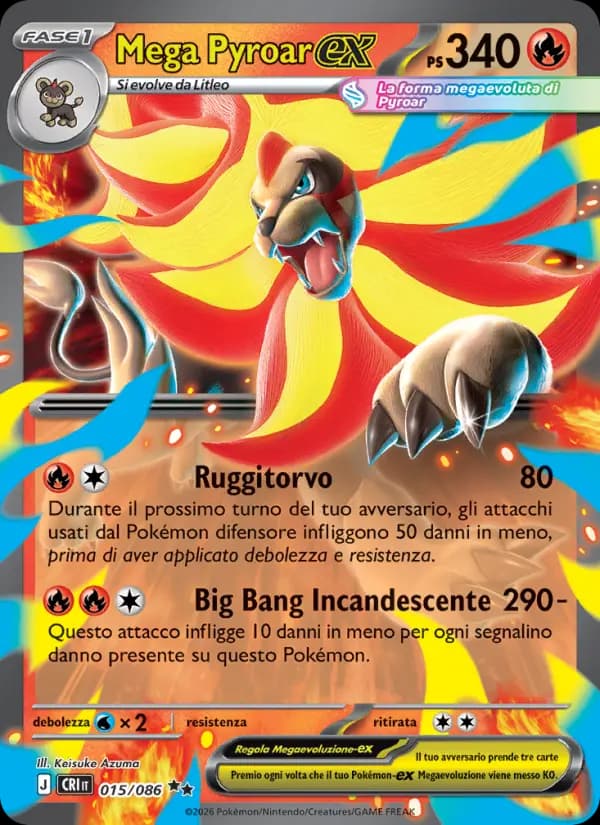 Mega Pyroar-ex