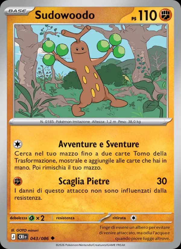 Sudowoodo