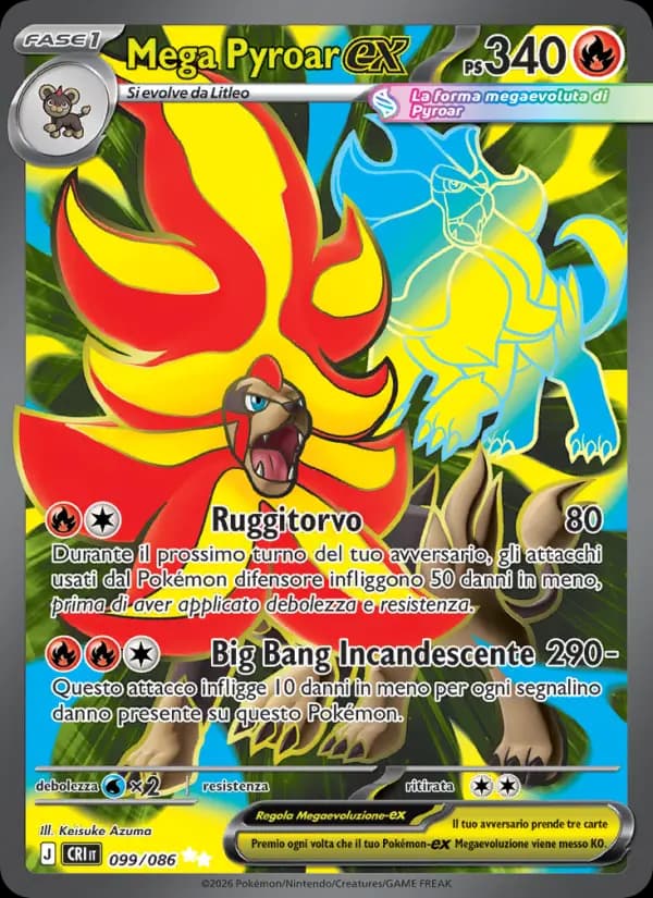 Mega Pyroar-ex