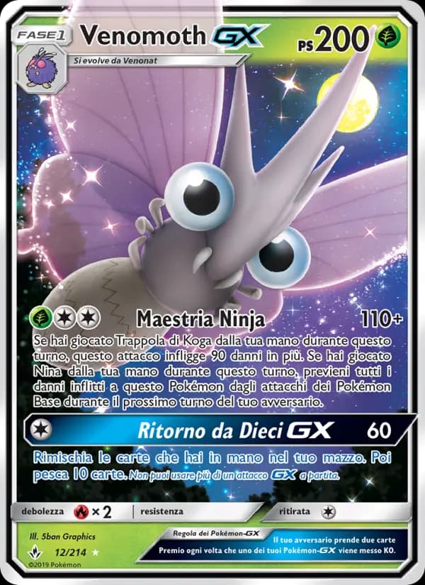 Venomoth GX