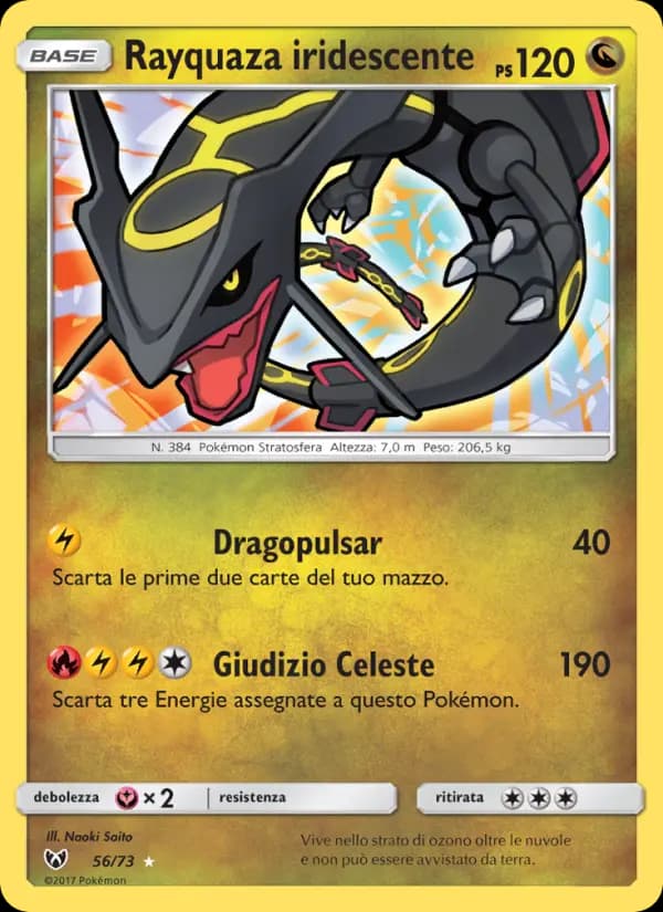 Rayquaza iridescente
